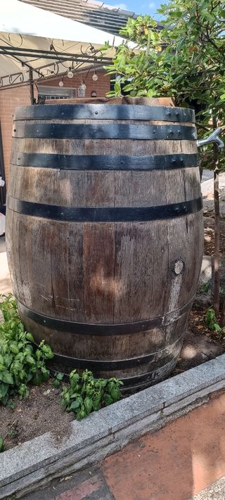 Barril de madera 100x65