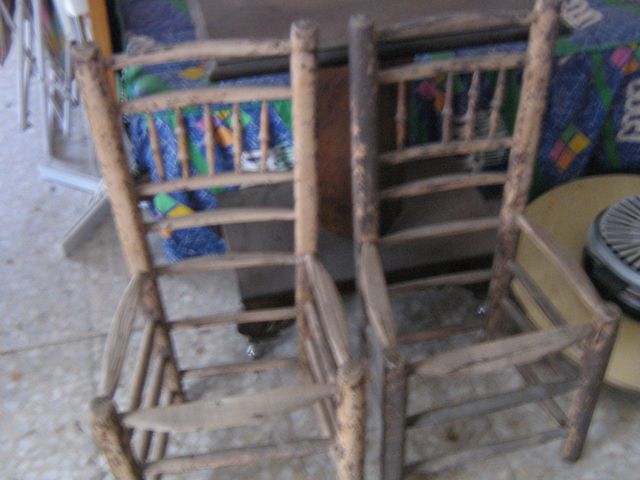 Silla de madera antiguas
