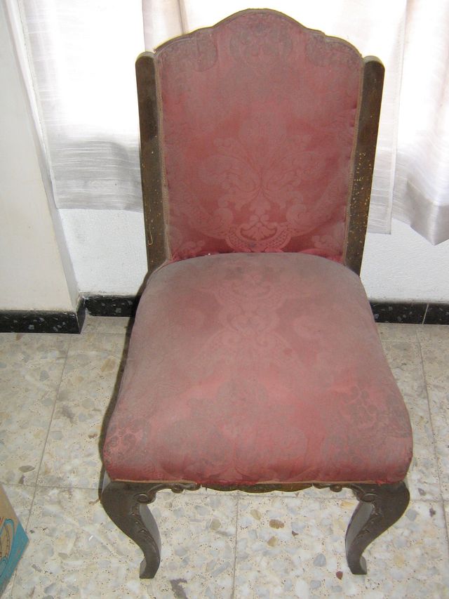 Silla de madera antiguas
