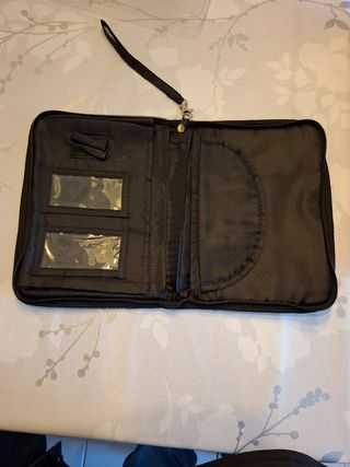 Cartera documentacion harley davidson parche y pin