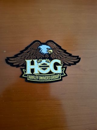 Cartera documentacion harley davidson parche y pin