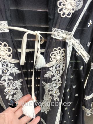 Kimono bordado asimétrico JOT * M-L