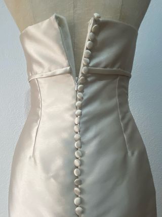 Vestido de novia beige Pronovias Vintage