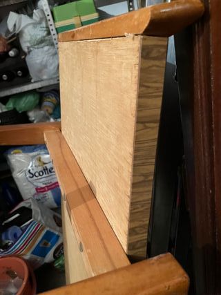 Mesa baja de centro antigua para salón.