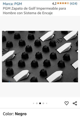 Zapatos de golf PGM impermeable