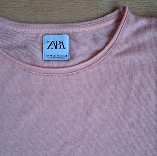 Camiseta punto Zara Talla M