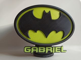 Salvadanaio Batman con nome personalizzato