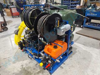 EQUIPO BANCADA 500 LITROS LIMPIEZA Y DESATASCO
