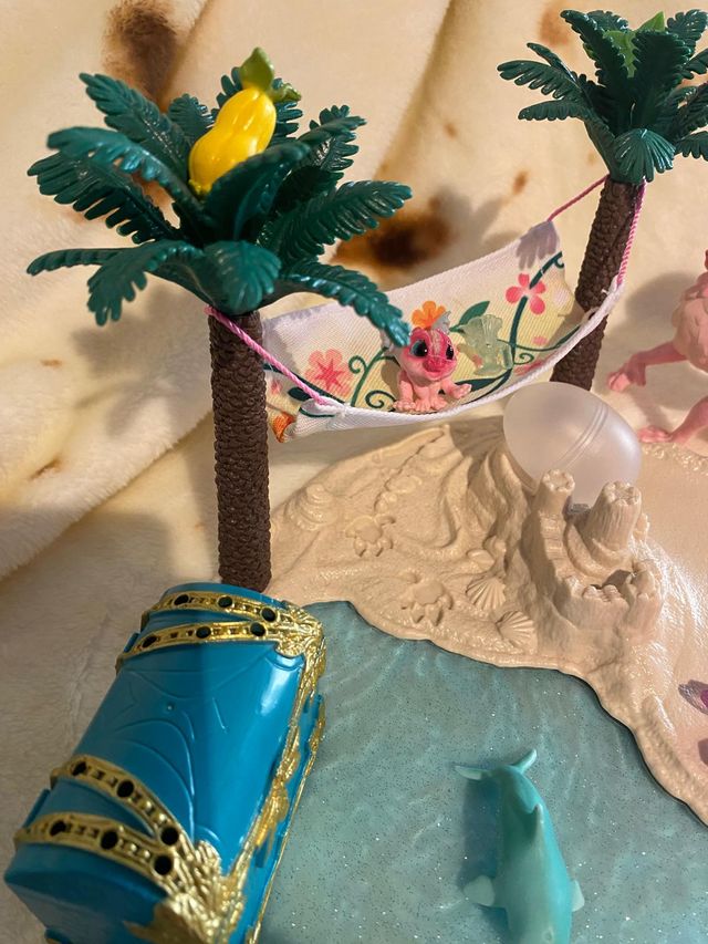 Schleich 42436 Bayala Isla del dragón con tesoro