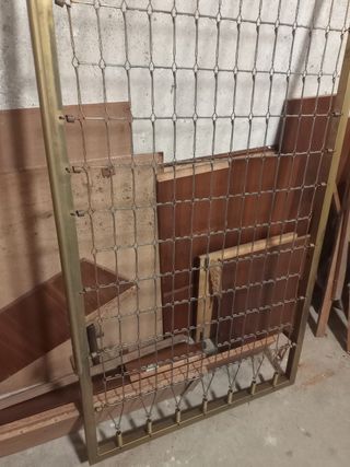 Somier metálico con patas nido