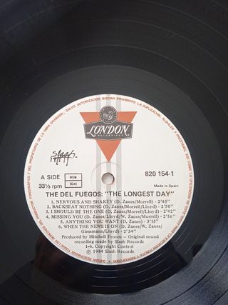 The Del Fuegos LP Vinilo
