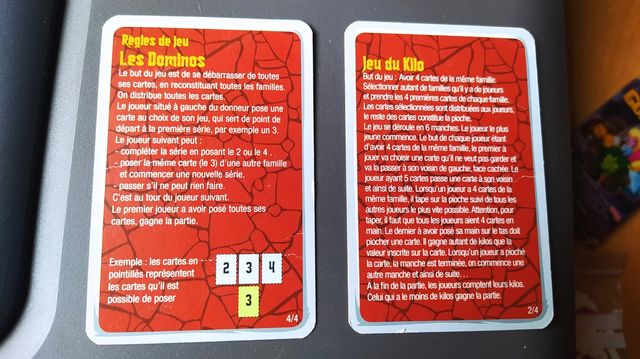 Baraja de cartas familias Gormiti