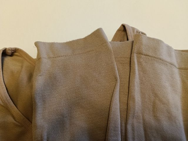 2 camisetas interiores mujer M nude