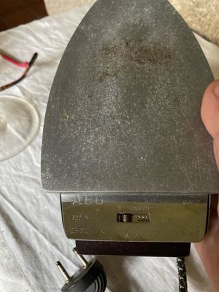 Plancha AEG  vintage