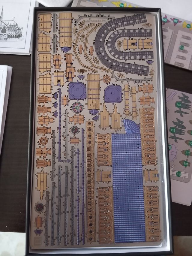 Puzzle 3d metálico notre-dame