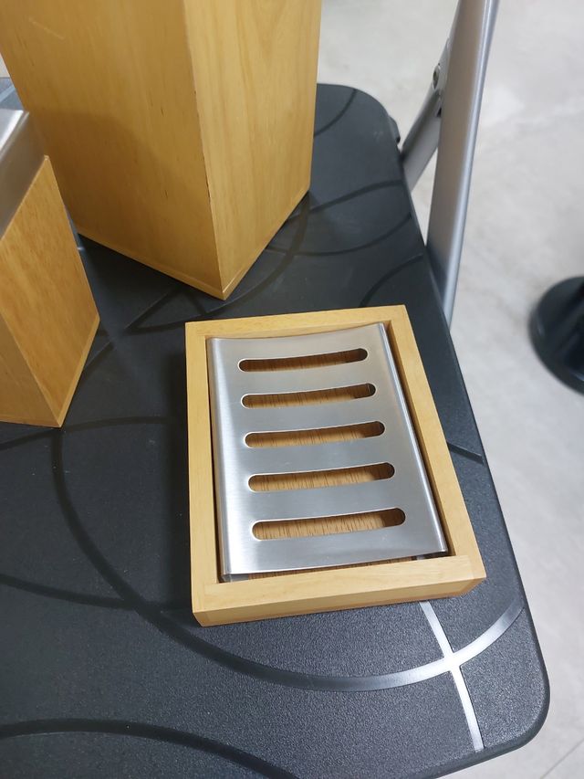 Juego accesorios encimera baño