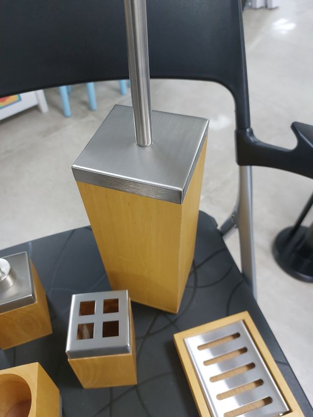 Juego accesorios encimera baño