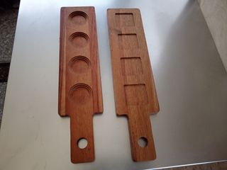 Tagliere in legno porta salse