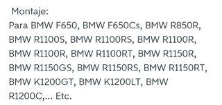 Llave moto Virgin BMW nueva