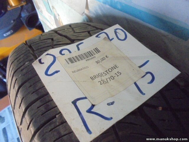 Neumaticos Ruedas 225/70/R15 BRIDGESTONE