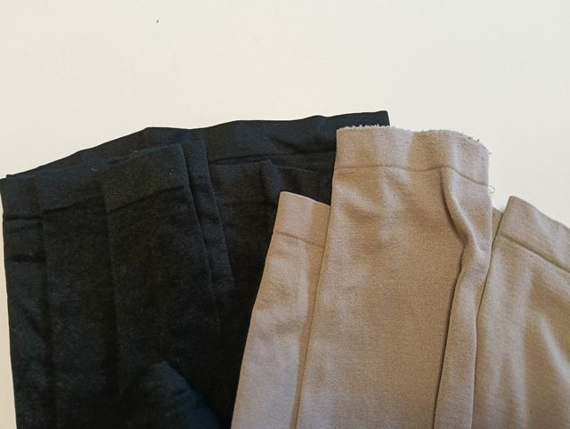 Pack 2 camisetas interores mujer nude y negro M