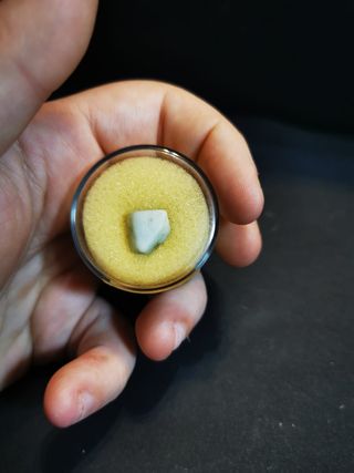 Mineral de colección aguamarina