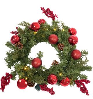 Guirnalda navideña  para puerta principal