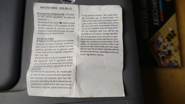 Juego Master Mind vintage