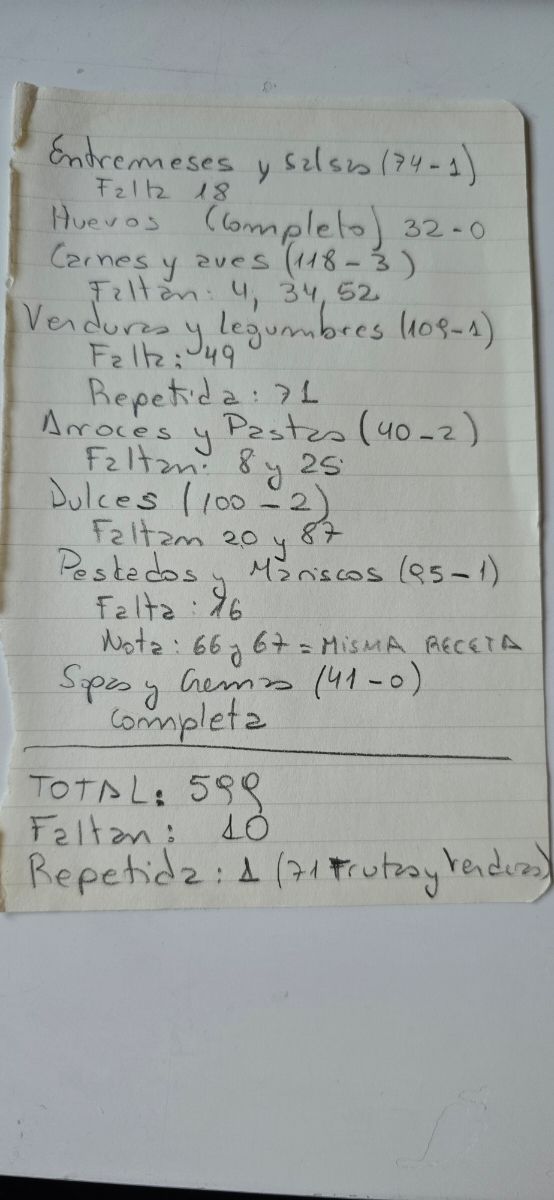 Recetas de Cocina Comer Bien de Sarpe