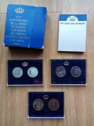Monedas pruebas plata FNMT 500 ptas