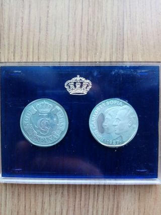 Monedas pruebas plata FNMT 500 ptas