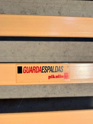 Somier de laminas 90cm  con 4 patas marca pikolin