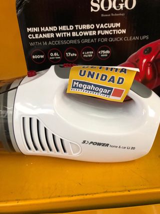 Aspiradora mano Sin Cable Severin S'Power