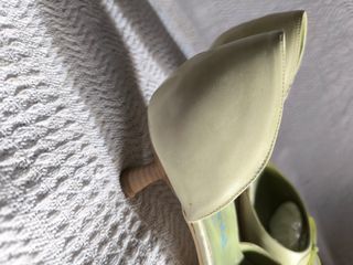 Zapatos de tacón verdes pastel T40 Iris Vidal