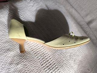 Zapatos de tacón verdes pastel T40 Iris Vidal