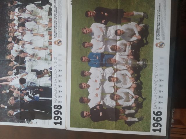 REAL MADRID. POSTERS