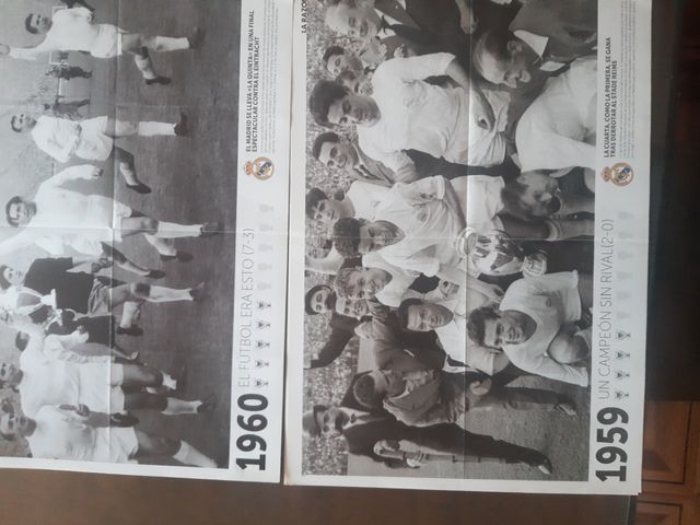 REAL MADRID. POSTERS