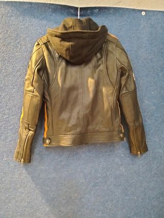 Chaqueta Moto Mujer de Cuero. S.