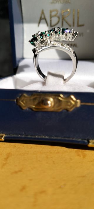 Vintage earrings and ring 