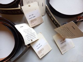 Set 3 Cinture vera Pelle marca Dèbut 