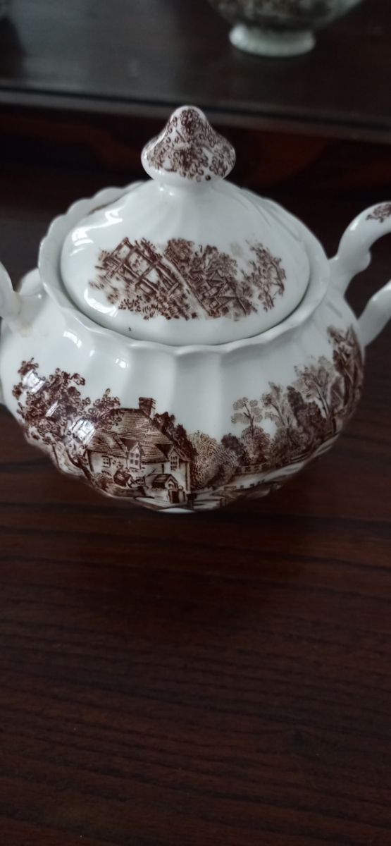 Azucarero vintage inglés