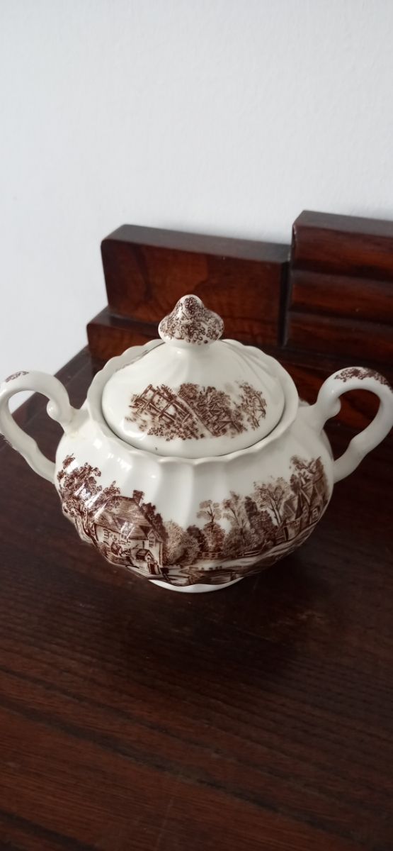 Azucarero vintage inglés