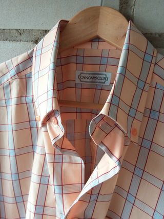 Camisa hombre cuadros grandes Canova's Club T.5 XL