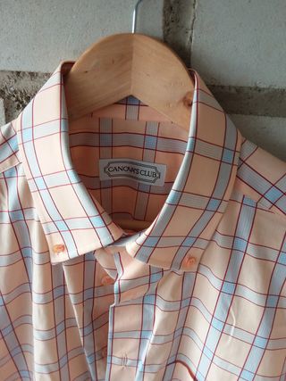 Camisa hombre cuadros grandes Canova's Club T.5 XL