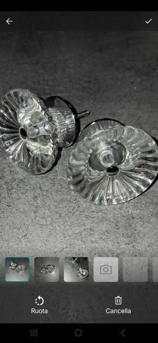 Pomelli credenza vintage