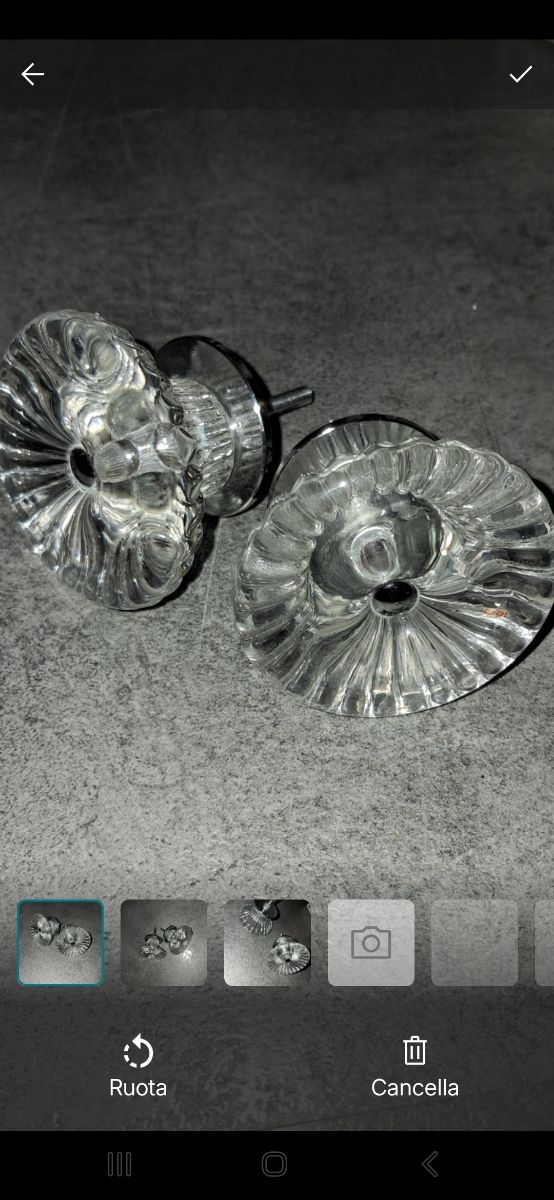 Pomelli credenza vintage