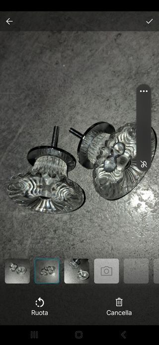 Pomelli credenza vintage