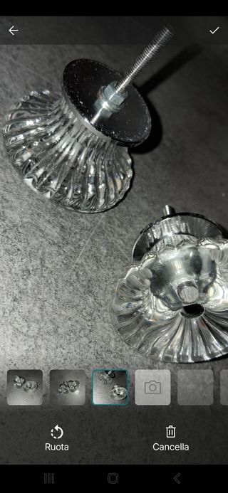 Pomelli credenza vintage