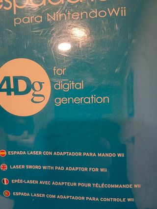 NINTENDO Wii ESPADA LASER