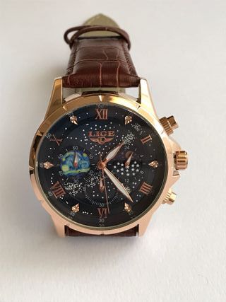 Orologio polso Uomo Donna Stellato con fasi lunari